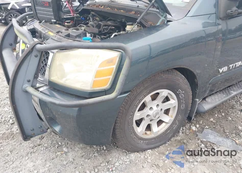 2005 Nissan Titan Se z USA, uszkodzony, nr VIN 1N6AA06B45N514239